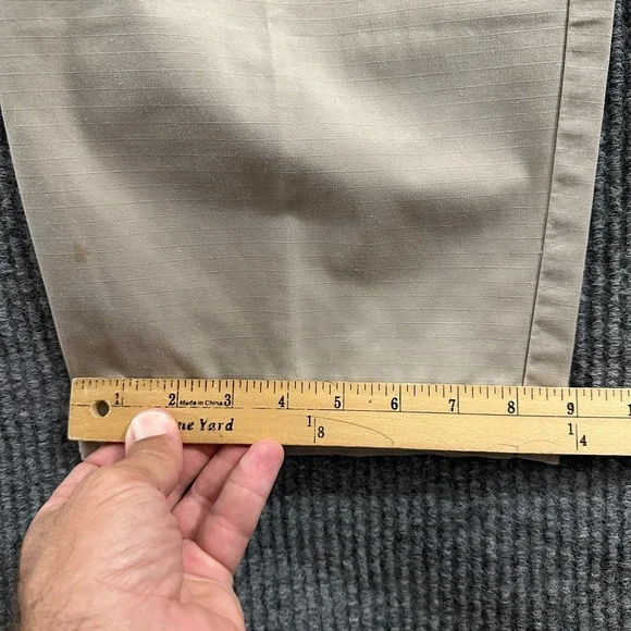 Galls Mens Cargo Pants Size 38x32 Beige Cotton Blend Utility Outdoor Mid Rise - Picture 7 of 12